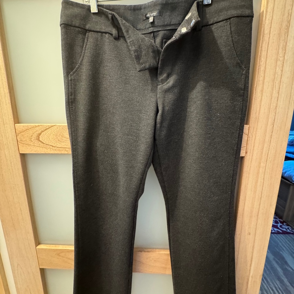Dark Gray Modern Pants